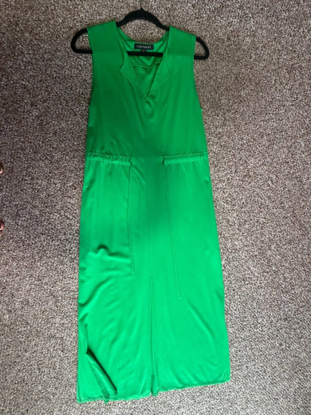 Periphery Green Dress